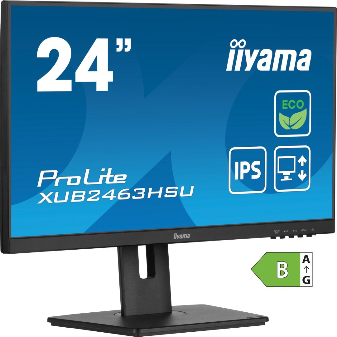iiyama 23,8" ProLite Green XUB2463HSU-B1 IPS LED