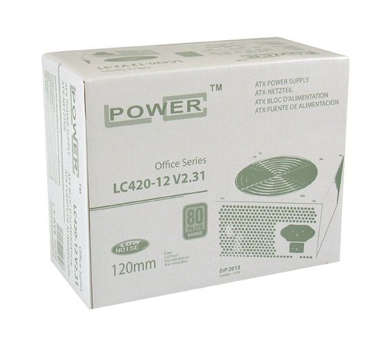 LC Power 350W 80+ Bronze LC420-12 V2.31