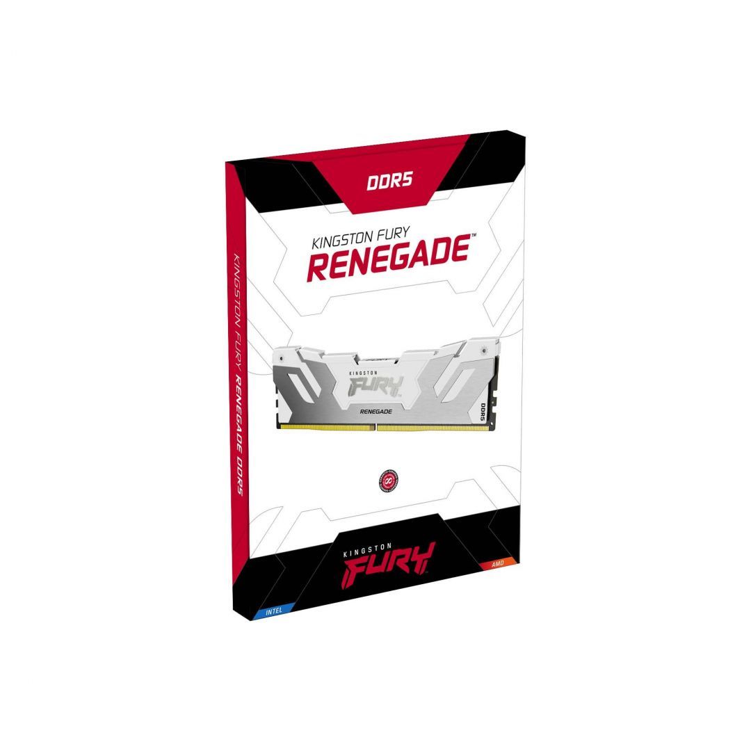 Kingston 16GB DDR5 6000MHz Fury Renegade White