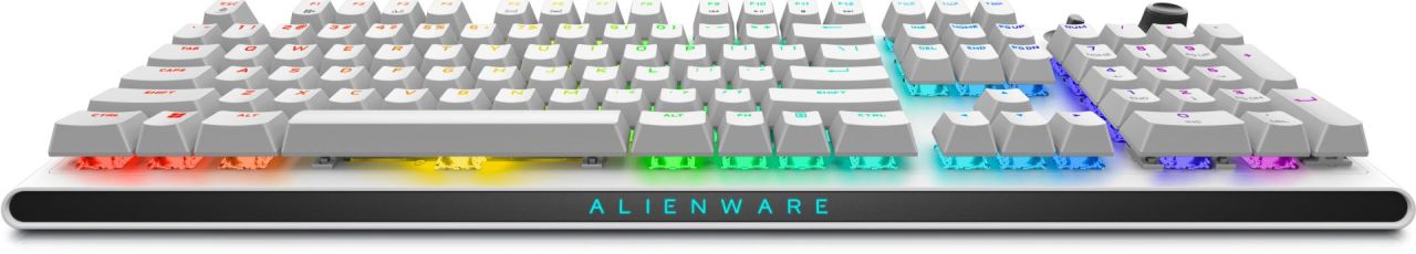 Dell Alienware AW920K Tri-Mode Wireless Gaming Keyboard Lunar Light US