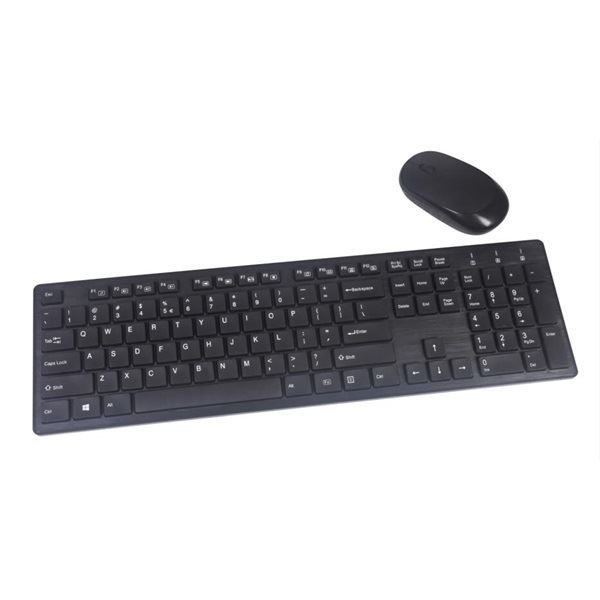 Silverline WKM1618 Combo Wireless Mouse + Keyboard Black