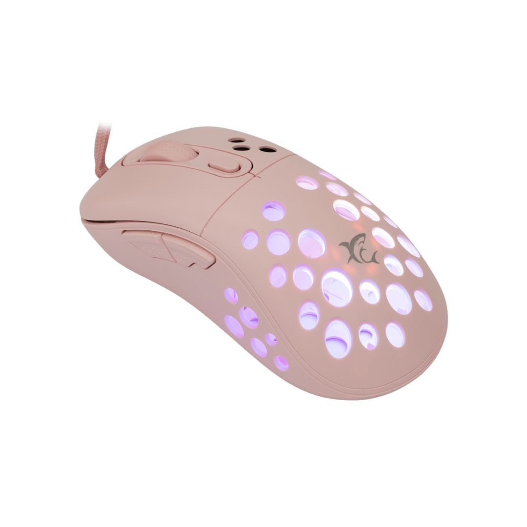 White Shark GM-5013 Azrael RGB Gamer mouse Pink