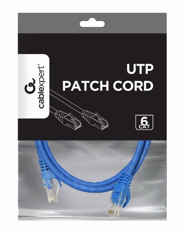 Gembird CAT6 U-UTP Patch Cable 1,5m Blue