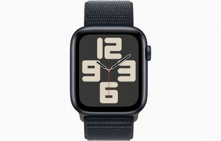 Apple Watch SE3 GPS 44mm Midnight Alu Case with Midnight Sport Loop