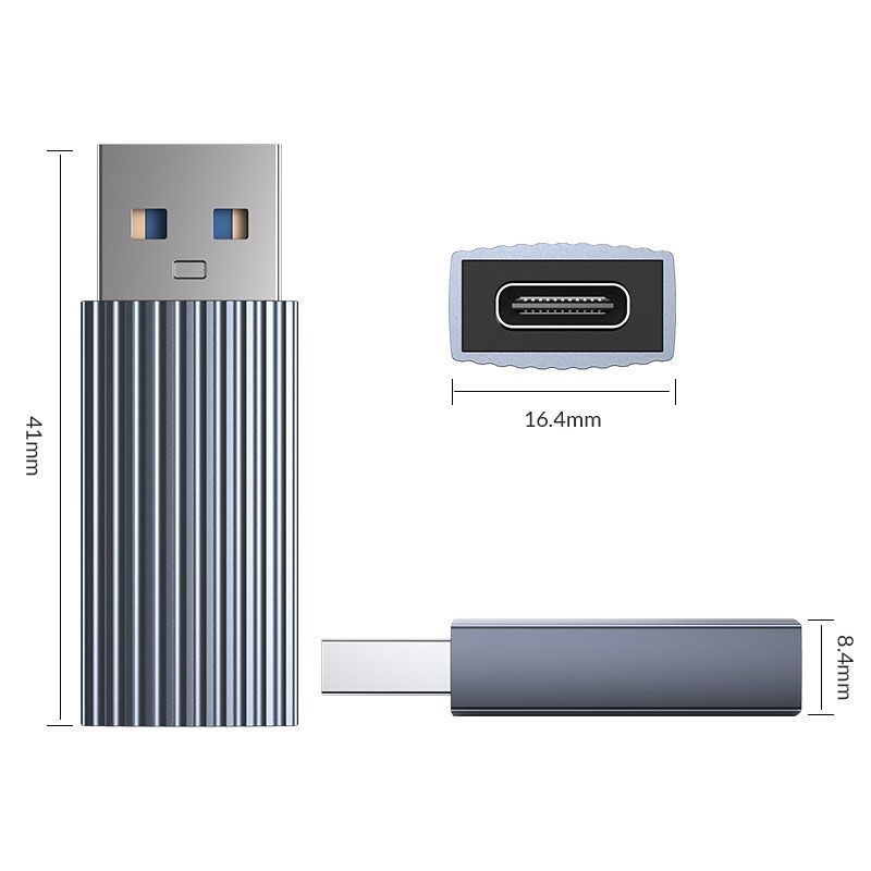 Orico USB3.1 to Type-C Adapter Grey