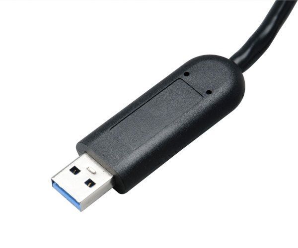 Akasa Connect 4SX Four port USB 3.0 Hub Black