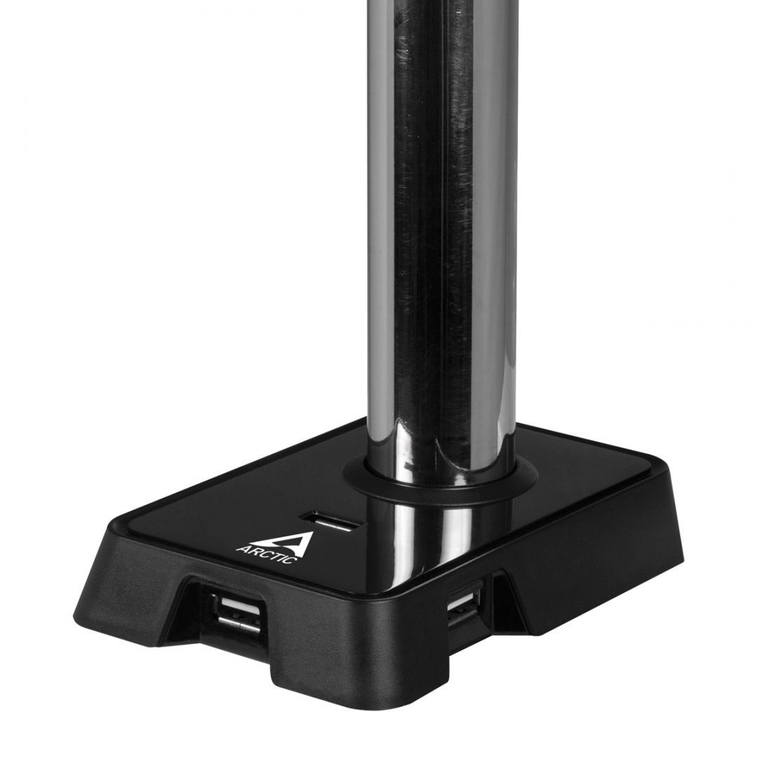 Arctic Z2 Gen 3 Desk Mount Dual Monitor Arm with USB Hub Black