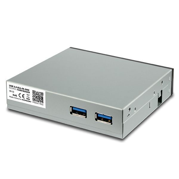 AXAGON CRI-S3 USB3.0 Internal Card Reader Black