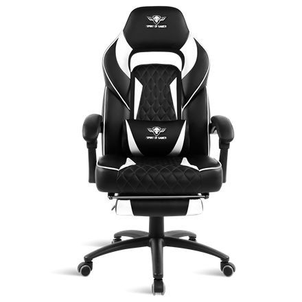 Spirit Of Gamer Mustang Gaming Chair Black/White