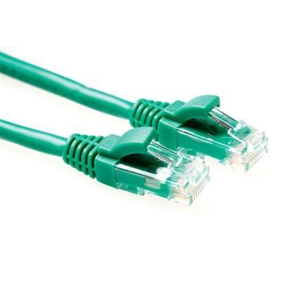 ACT CAT6 U-UTP Patch Cable 1m Green