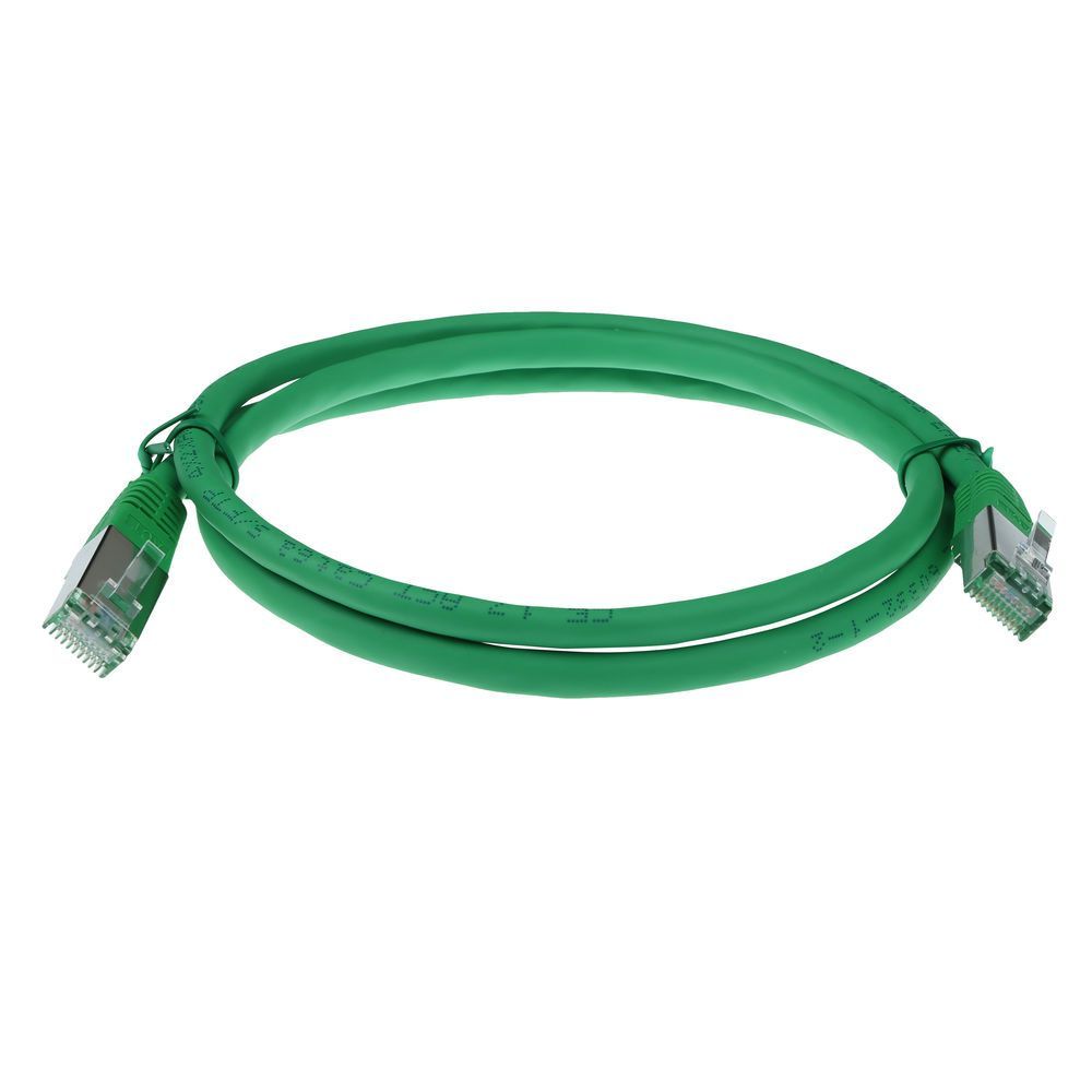 ACT CAT5e F-UTP Patch Cable 0,5m Green