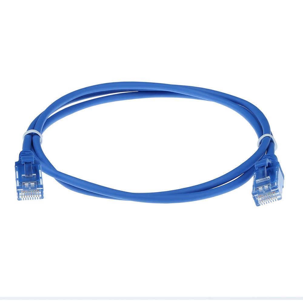 ACT CAT6A U-UTP Patch Cable 7m Blue