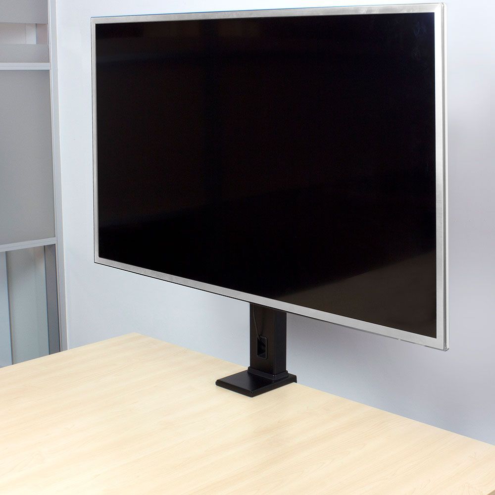 Ewent EW1543 Flatscreen Desk Clamp 37 Up To 55 Inch Black
