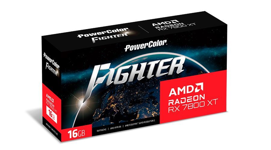 PowerColor RX 7800 XT 16GB DDR6 Fighter