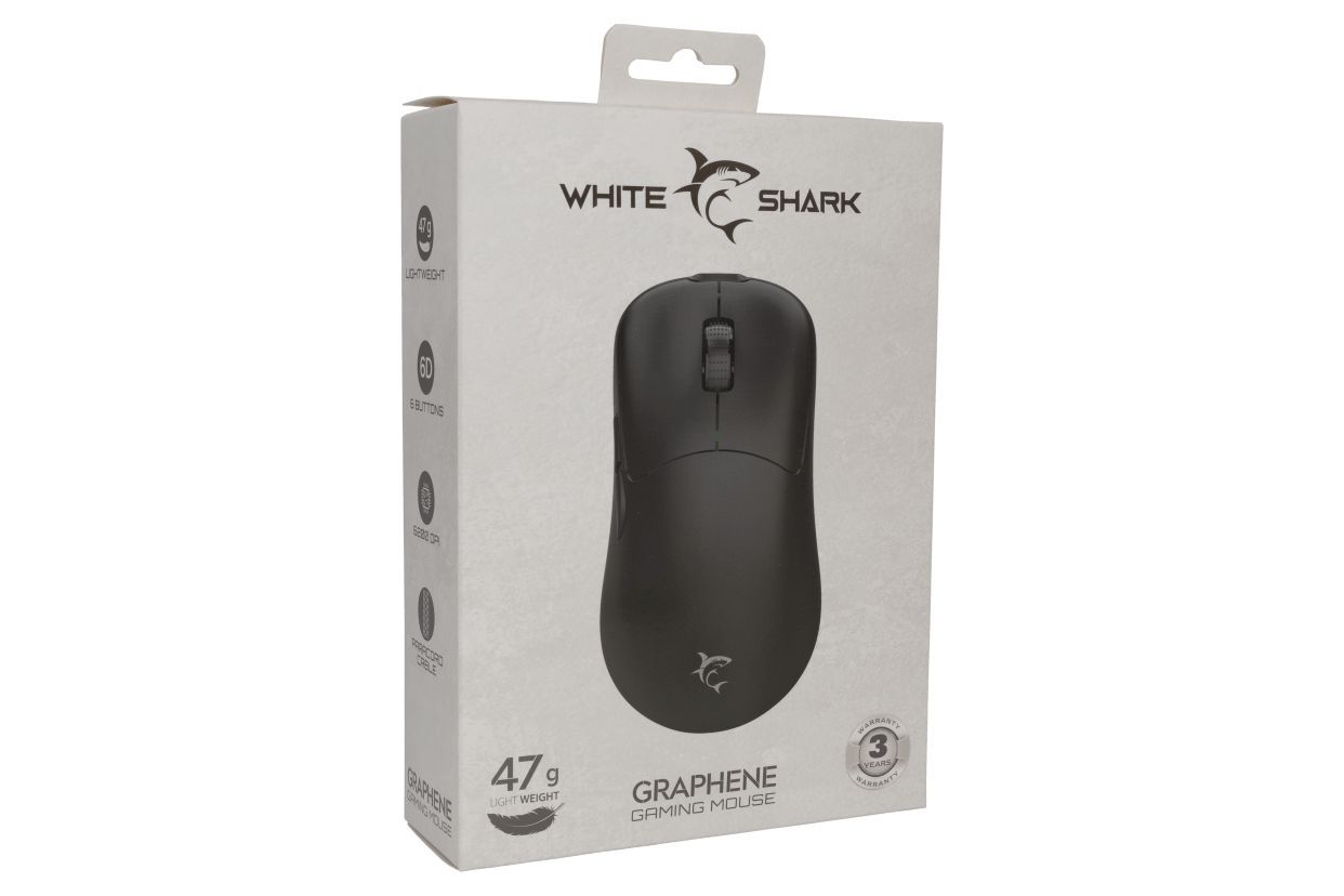 White Shark GM-5014 Graphene Gaming mouse Black