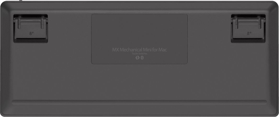Logitech MX Mechanical Mini for Mac Tactile Quiet Mechanical Wireless Keyboard Space Grey US