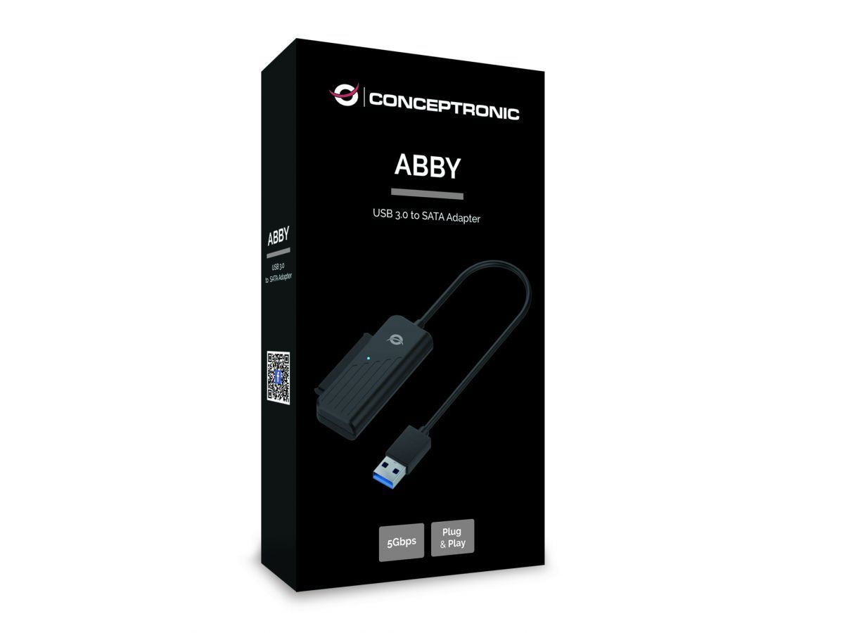 Conceptronic ABBY01B USB3.0 to SATA Adapter