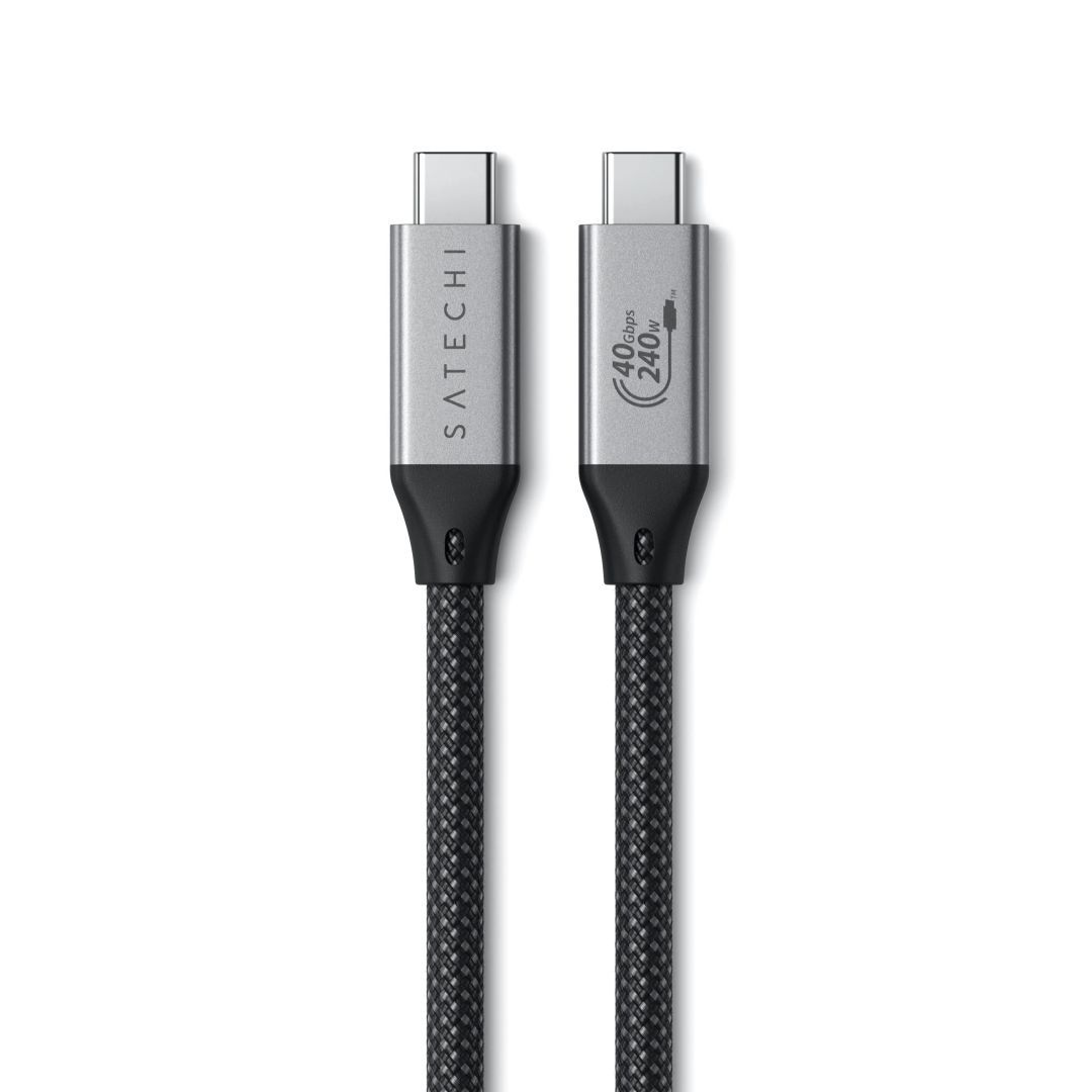Satechi USB4 Pro Braided Cable 1,2m Black