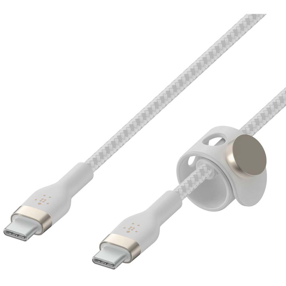 Belkin BoostCharge Pro Flex USB-C to USB-C Cable 2m White
