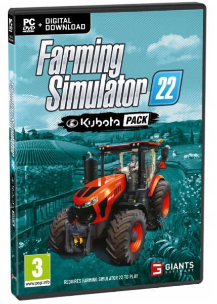 GIANTS Software Farming Simulator 22 Kubota pack (PC)