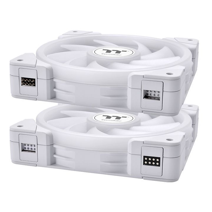 Thermaltake SWAFAN EX14 ARGB Sync PC Cooling Fan White TT Premium Edition (3-Fan Pack)