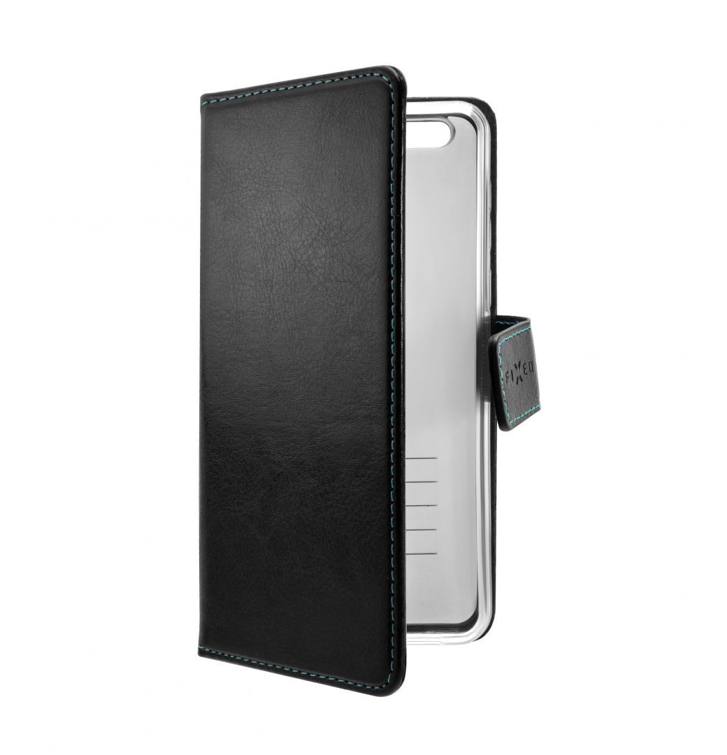 FIXED Wallet oldalranyíló telefontok Opus Samsung Galaxy A40, Fekete