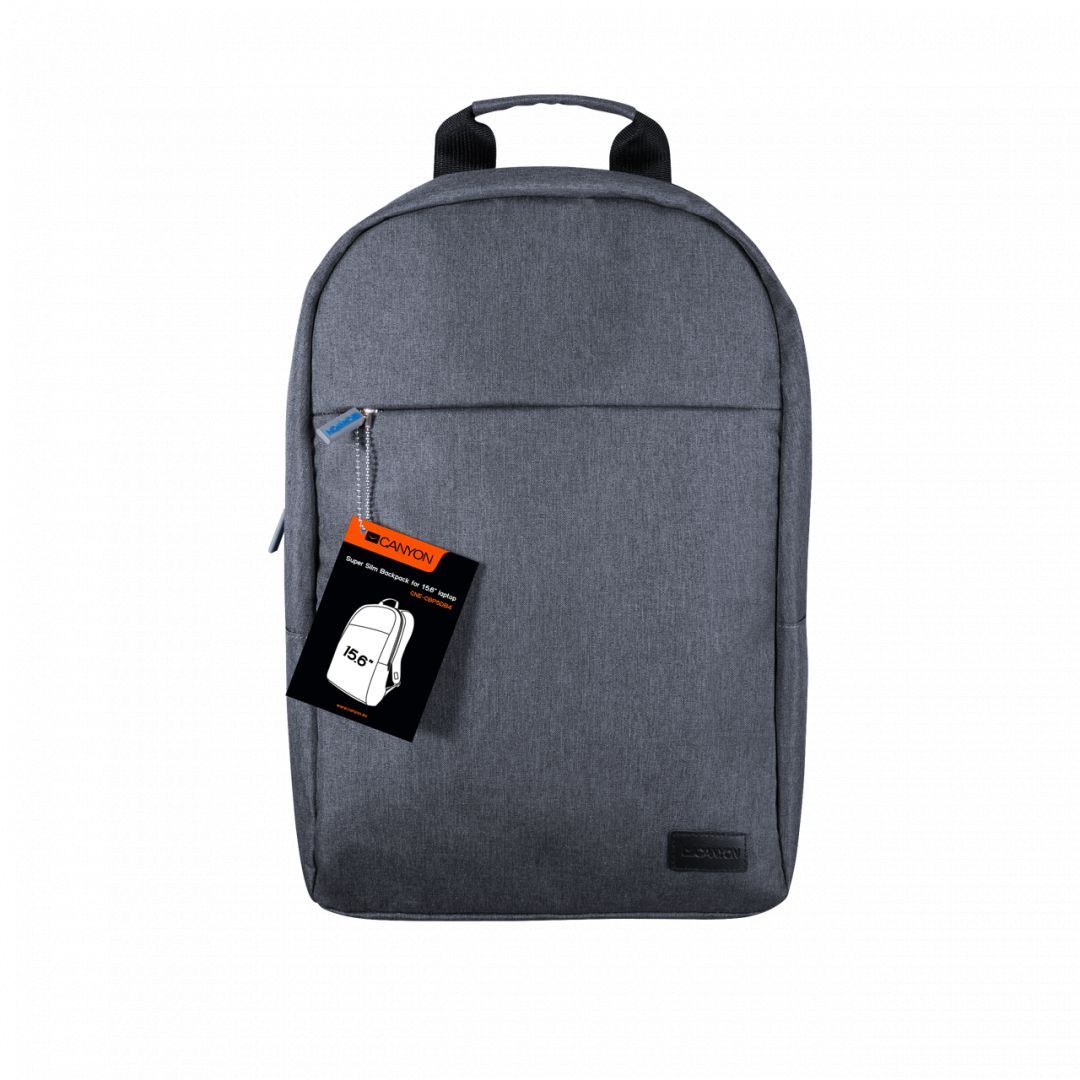 Canyon BP-4 Super Slim Backpack for 15,6" Grey