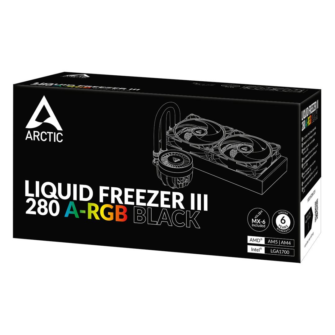 Arctic Liquid Freezer III 280 A-RGB Black