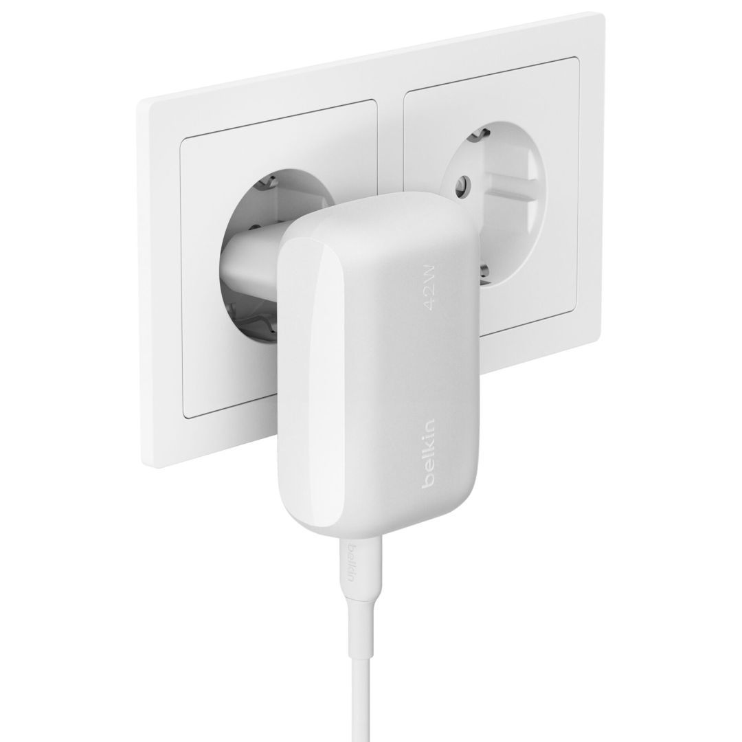 Belkin BOOSTCharge Dual Wall Charger 42W White