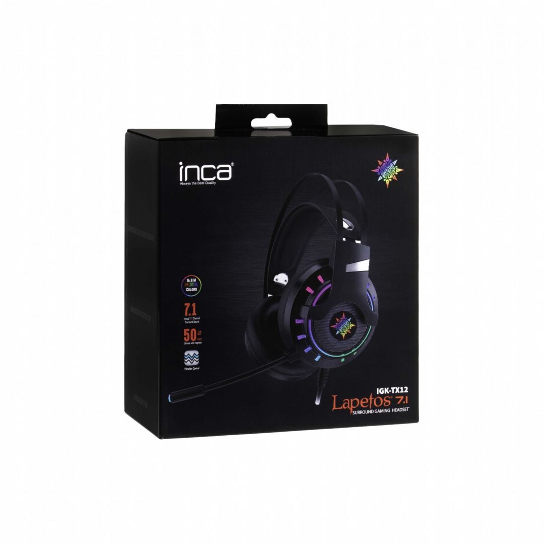 INCA IGK-TX12 Gaming Headset Black