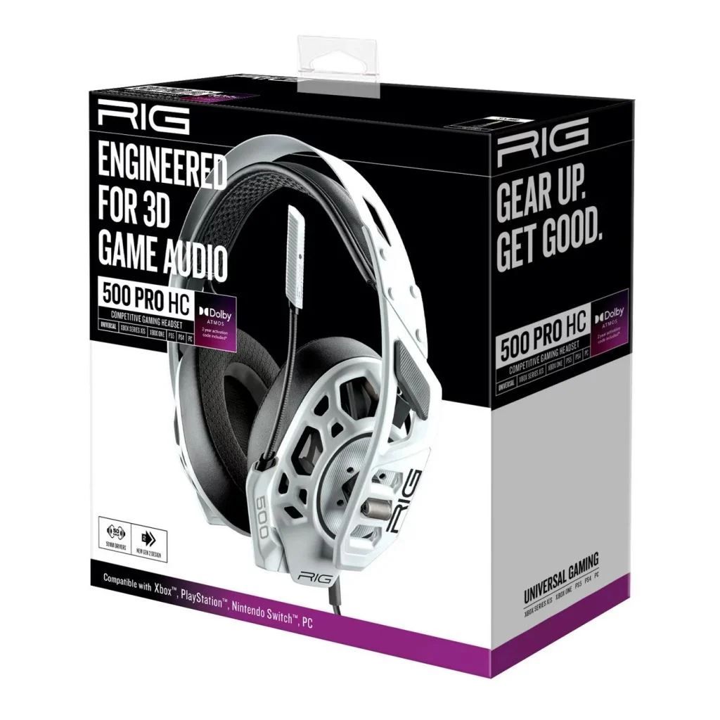 Nacon RIG 500 PRO HC Gaming Headset White