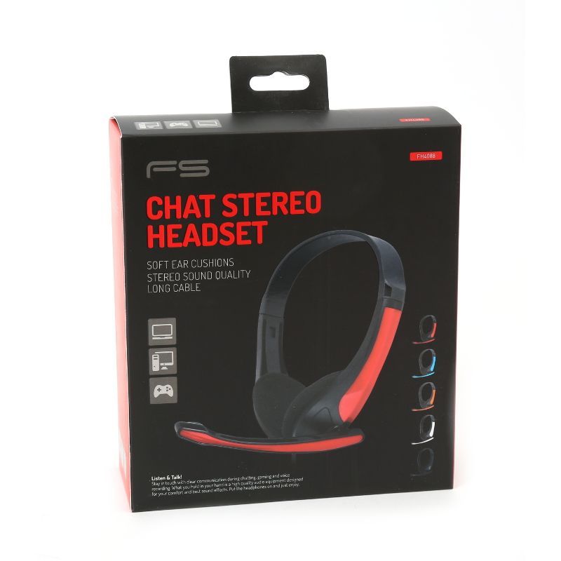 Platinet Omega FH4088B FreeStyle Chat Stereo Headset Black