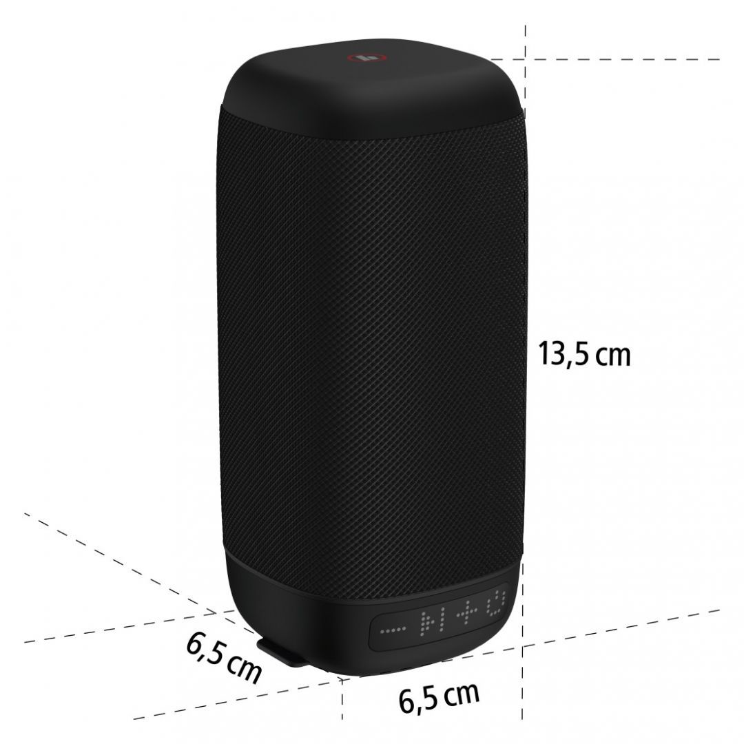 Hama Tube 2.0 Bluetooth Speaker Black