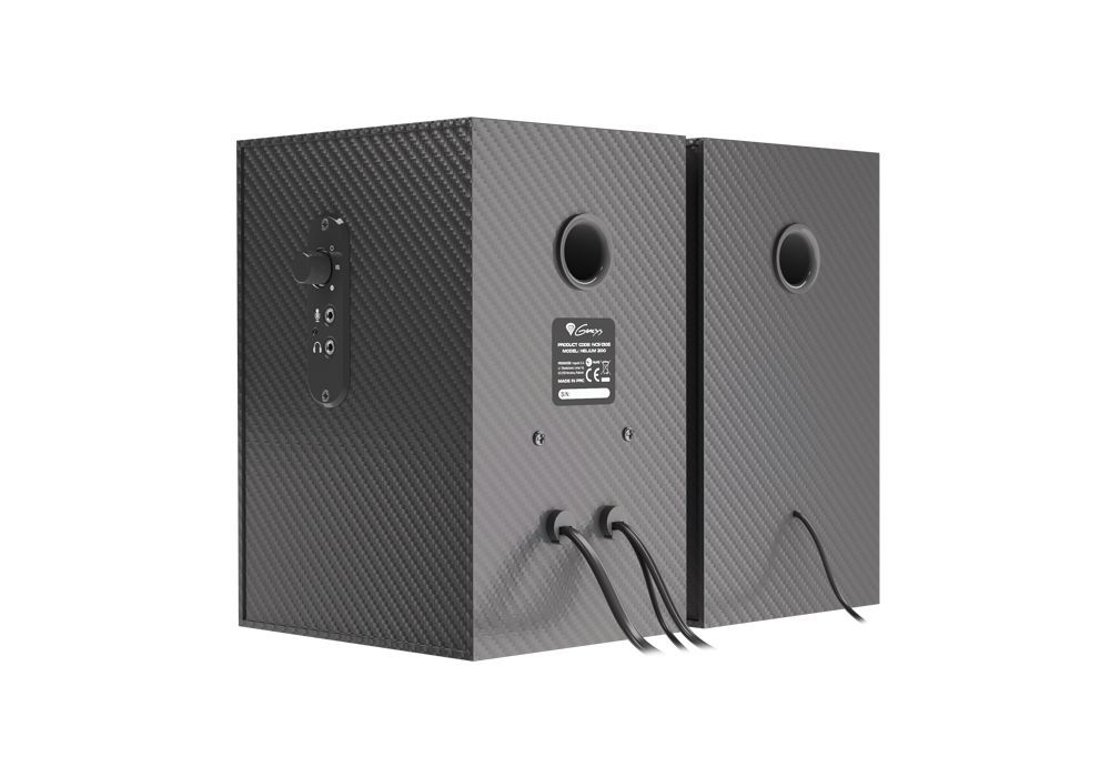 Natec Genesis Helium 200 Gaming speaker 2.0 Black
