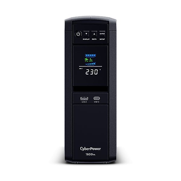 CyberPower CP1600EPFCLCD Backup LCD 1350VA UPS