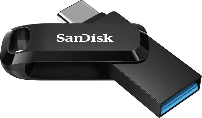 Sandisk 256GB Ultra Dual Drive Go Type-C USB3.2 Black
