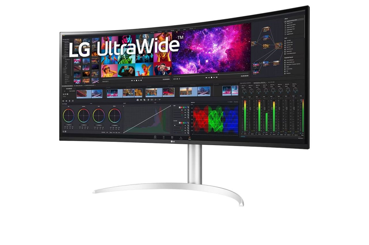 LG 39,7" 40WP95CP-W IPS LED Curved