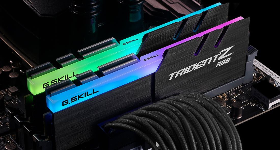 G.SKILL 16GB DDR4 4000MHz Kit(2x8GB) Trident Z RGB Black
