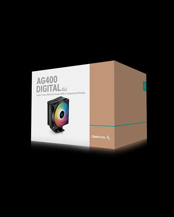 DeepCool AG400 DIGITAL ARGB Black