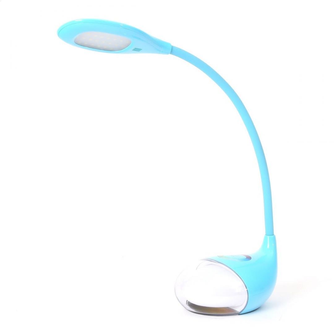 Platinet Desk Lamp 6W + Night Lamp Compact Size Blue