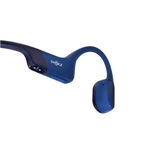 Shokz Openrun Mini Bone Conduction Open-Ear Endurance Wireless Bluetooth Headset Blue