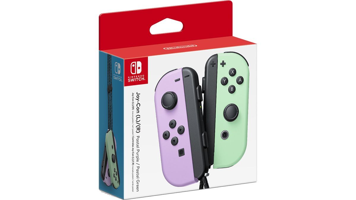 Nintendo Joy-Con (L)/(R) Pastel Purple / Pastel Green