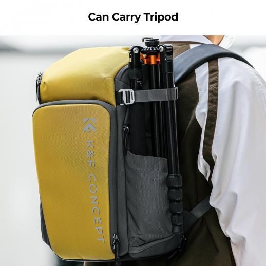 K&F Concept Camera Alpha Backpack Air 25L Black/Yellow