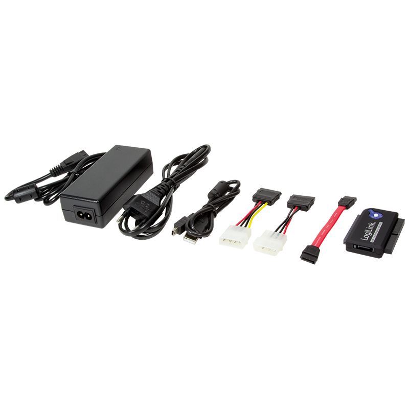 Logilink AU0006C USB2.0 to 2,5" + 3,5" IDE + SATA HDD OTB adapter