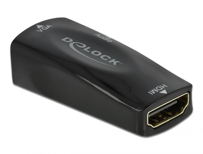 DeLock HDMI-A female to VGA female 1080p with Audio Adapter