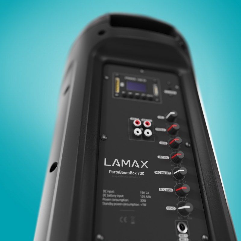 Lamax PartyBoomBox 700 Bluetooth Speaker Black