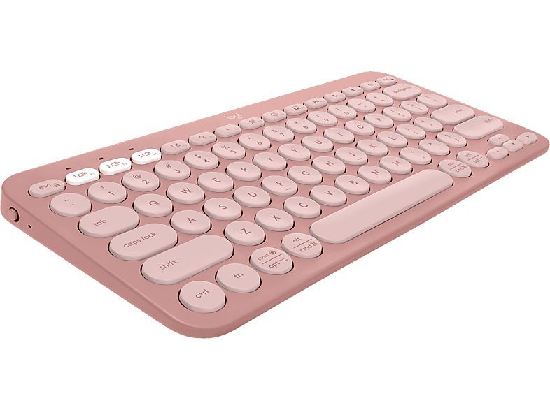 Logitech Pebble Keys 2 K380s Wireless Keyboard Pink US