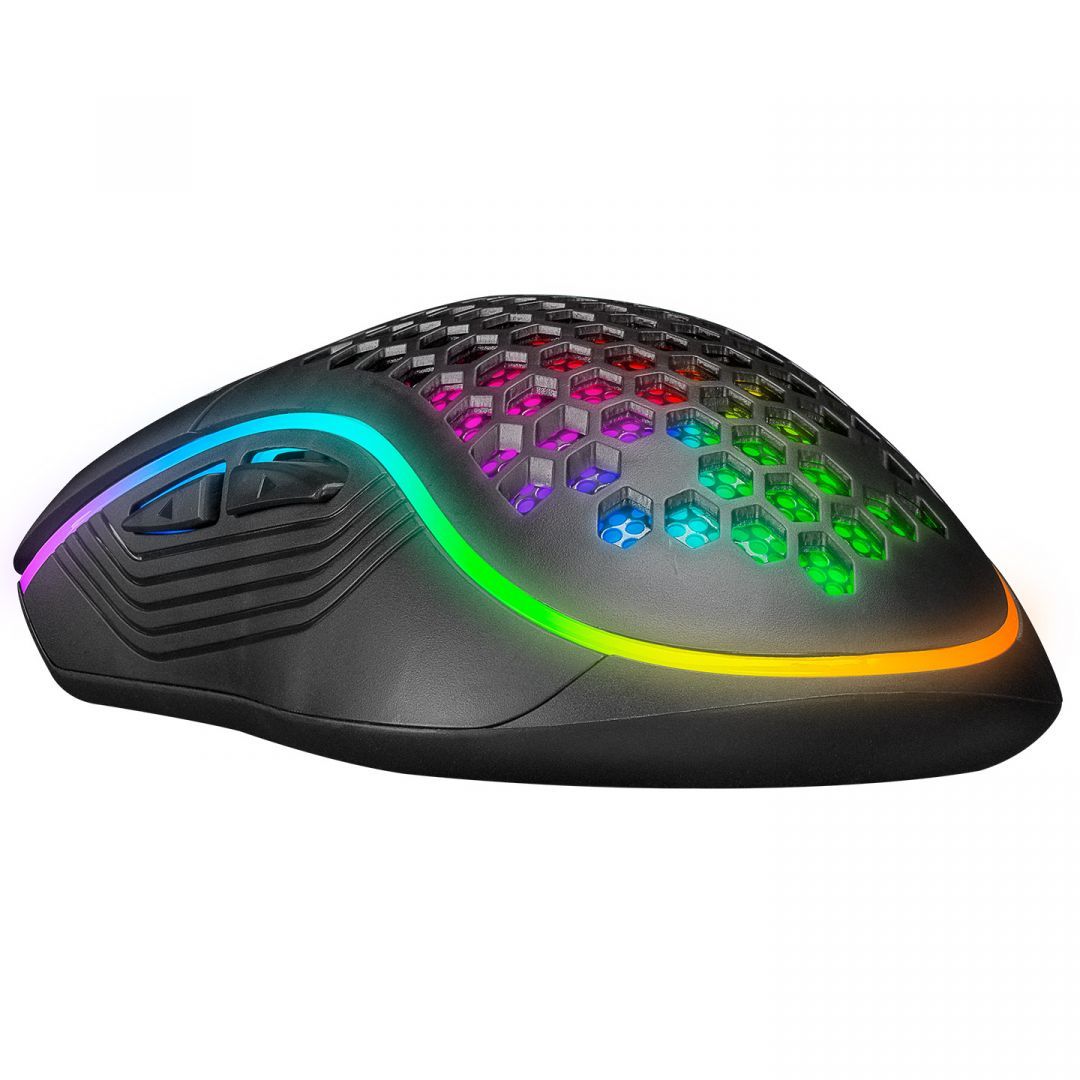 Everest SM-G66 X-HOLE RGB Gaming Optical Mouse Black
