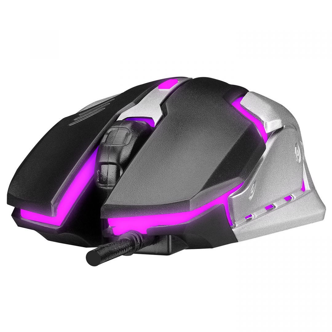 Everest SM-G72 RGB Gaming Optical Mouse Black/Silver