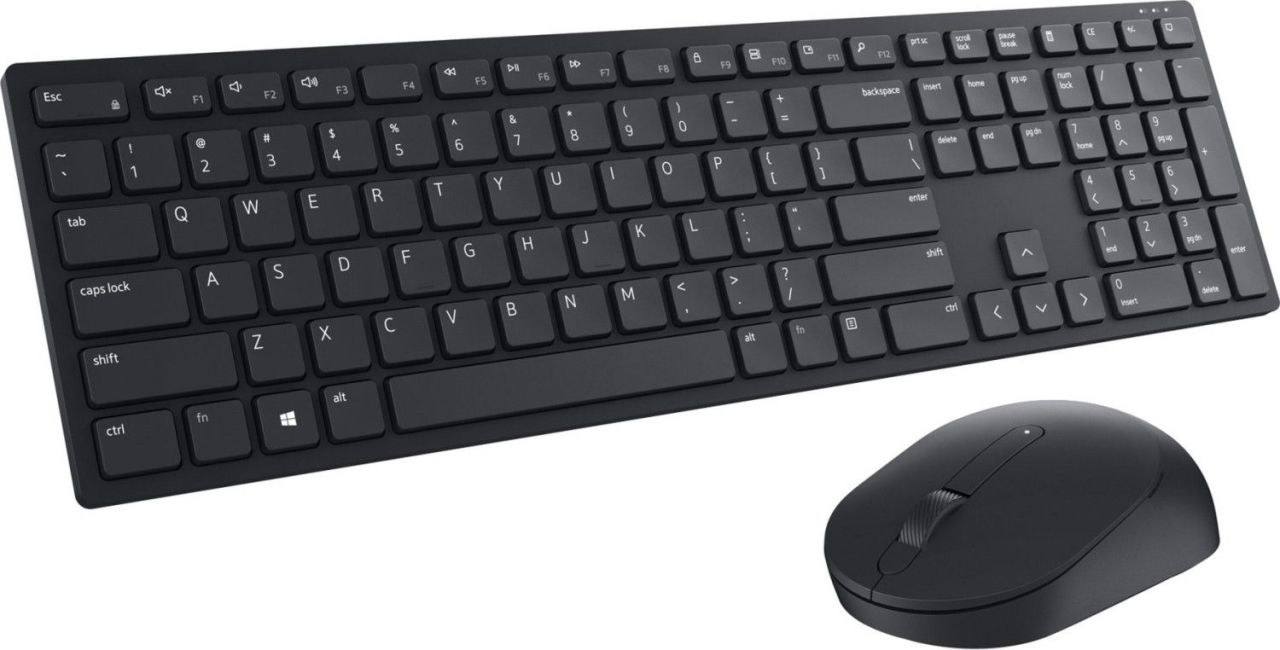 Dell KM5221W Pro Wireless Keyboard and Mouse Black US